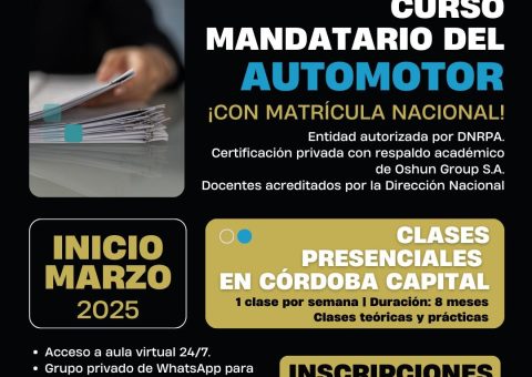 Curso Mandatario del Automotor