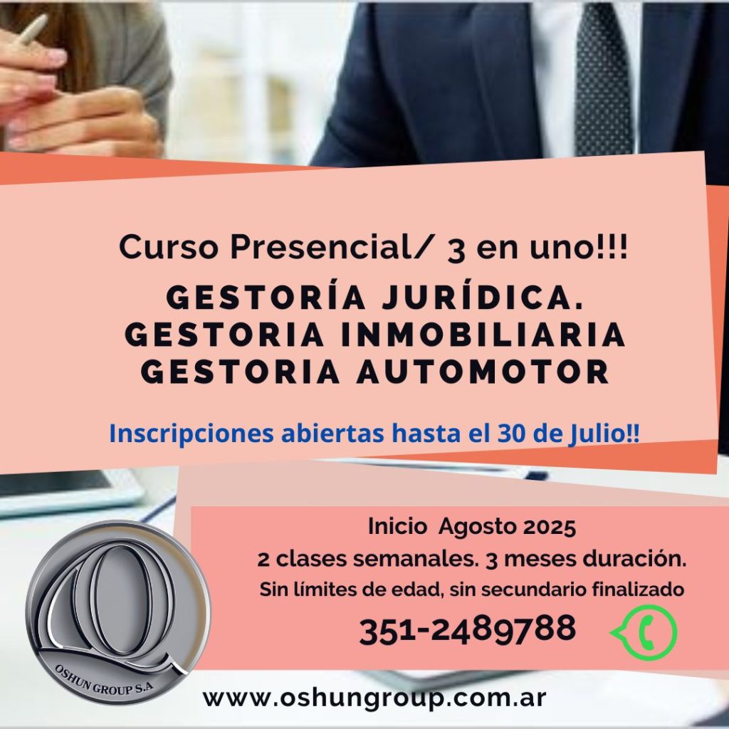 Inscripciones abiertas! Único en toda la Provincia. Cupos limitados.