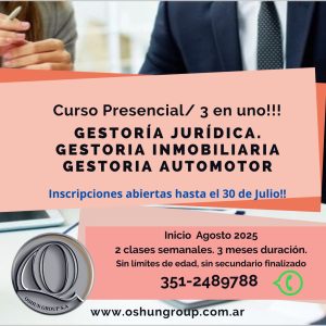 Inscripciones abiertas!Único en toda la Provincia. Cupos limitados. 