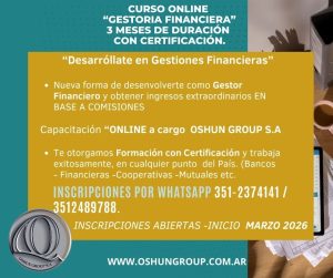 Curso "Gestoría Financiera"